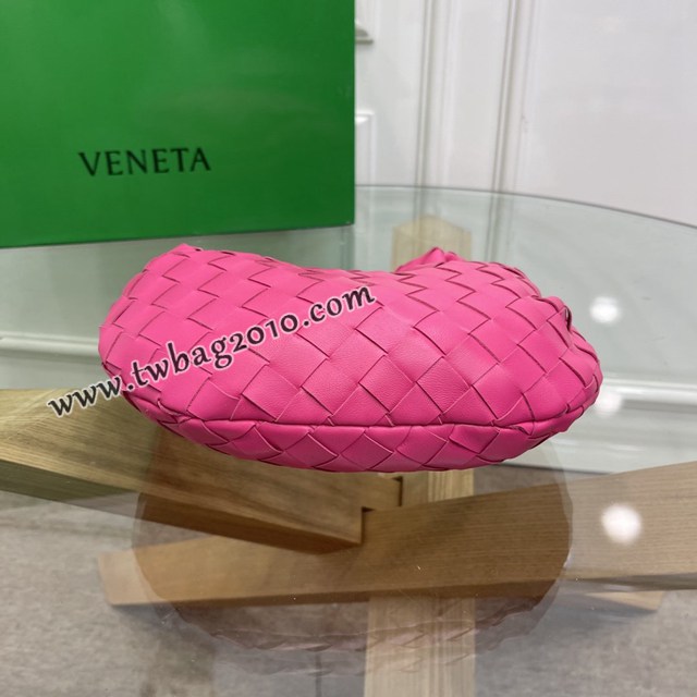 Bottega veneta高端女包 98080小號 寶緹嘉最新編織打結圓形hobo包 BV爆款jodie新版本2代編織女包  gxz1287